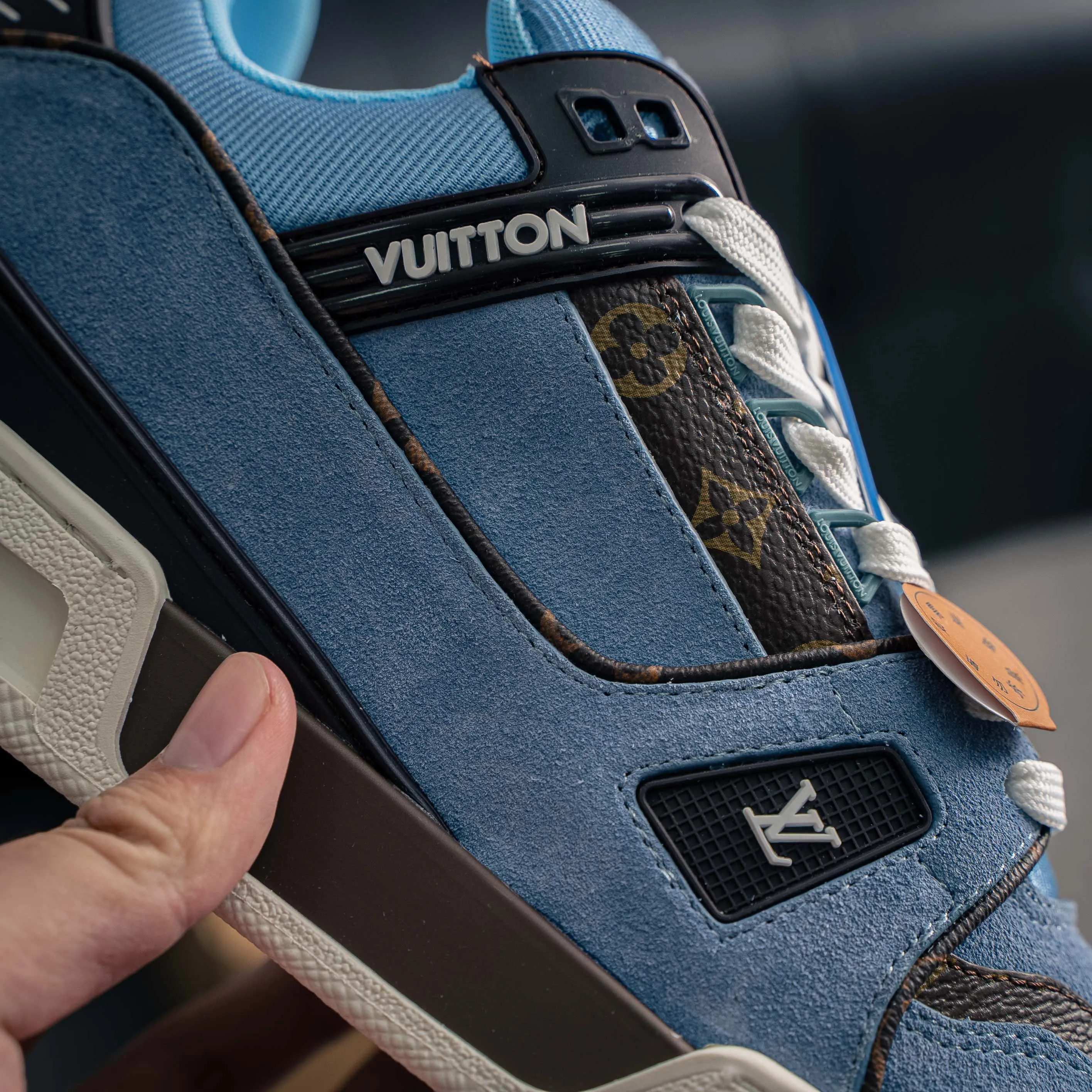 ＃ Louis Vuitton Trainer lv Sneakers Shoes Shoes Yellow Shoes Shoes 3D